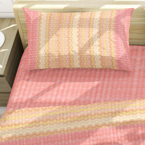 Lenzuola Preziosa letto cotone singolo matrimoniale Alba dis. 46