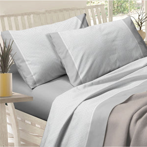 Lenzuola Preziosa letto cotone Alba dis.34