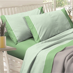 Lenzuola Preziosa letto cotone Alba dis.34