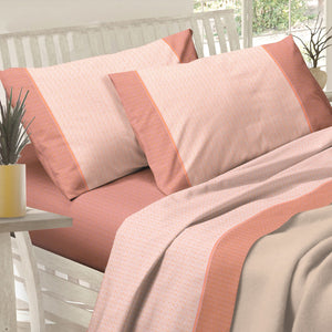 Lenzuola Preziosa letto cotone Alba dis.45