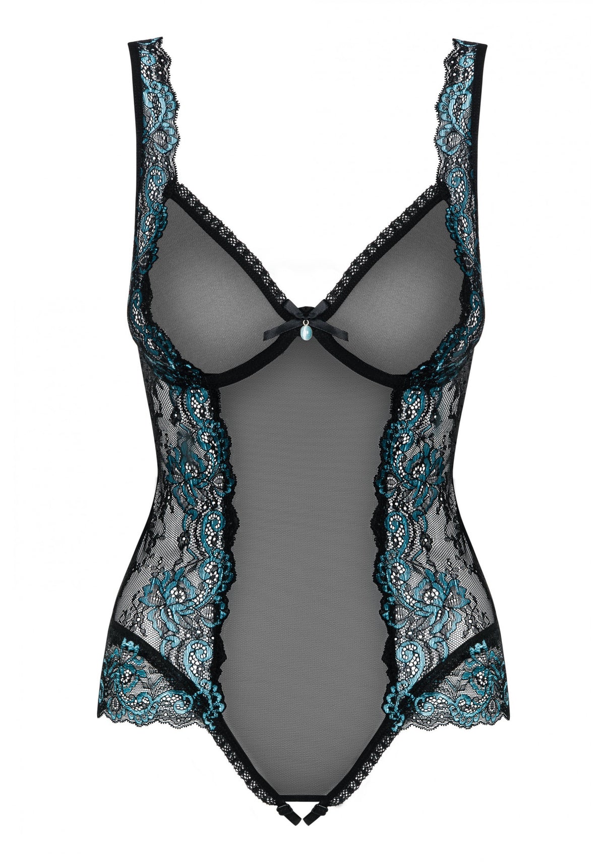 Sexy body con ferretto Obsessive amanta teddy cavallo aperto