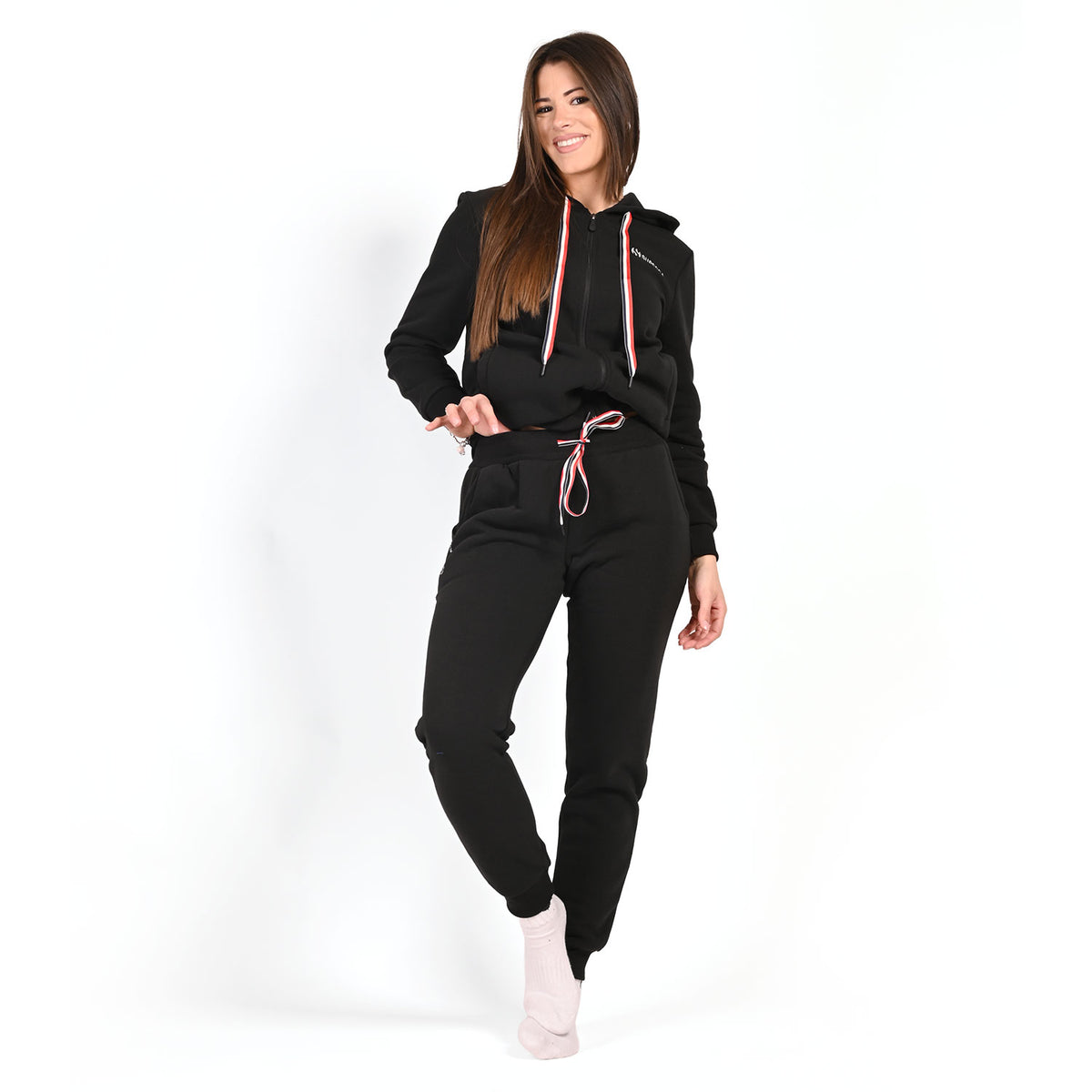 Tuta Donna felpata con cappuccio Superga SWW25758