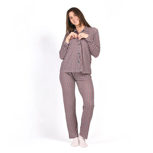 Pigiama donna maglia aperta in bambù Magic Dream 8959