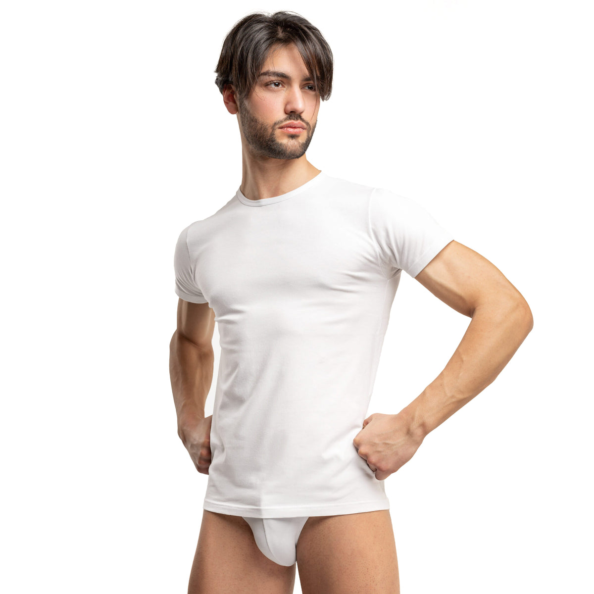 Maglia uomo Carrera Car.077 manica corta collo tondo
