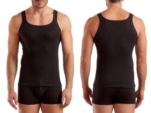 Canottiera uomo Enrico Coveri et1105 spalla stretta coste cotone 3pz