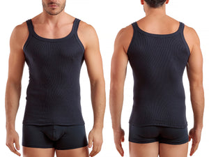 Canottiera uomo Enrico Coveri et1105 spalla stretta coste cotone 3pz