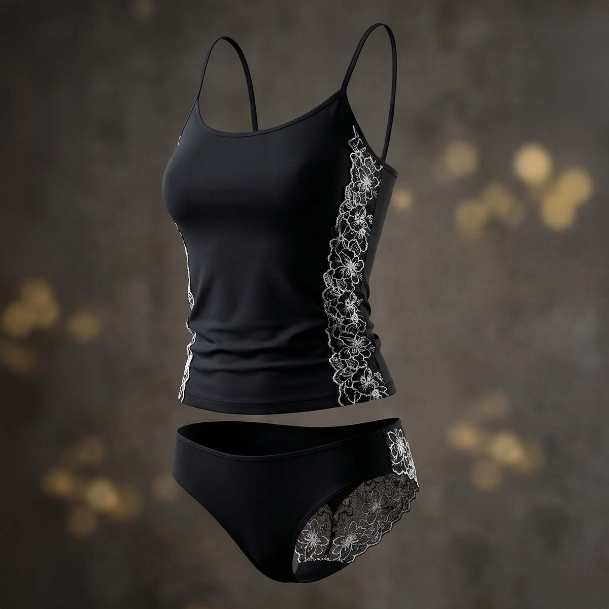 Coordinato donna canotta + slip in bamboo Magic Dream 8990