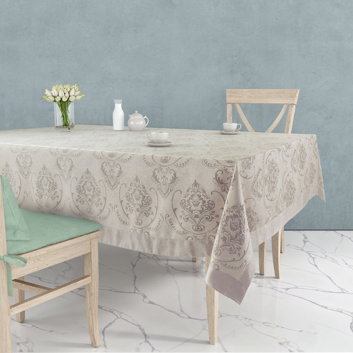 Copri tavolo tovaglia arredo jacquard Preziosa Ascot F