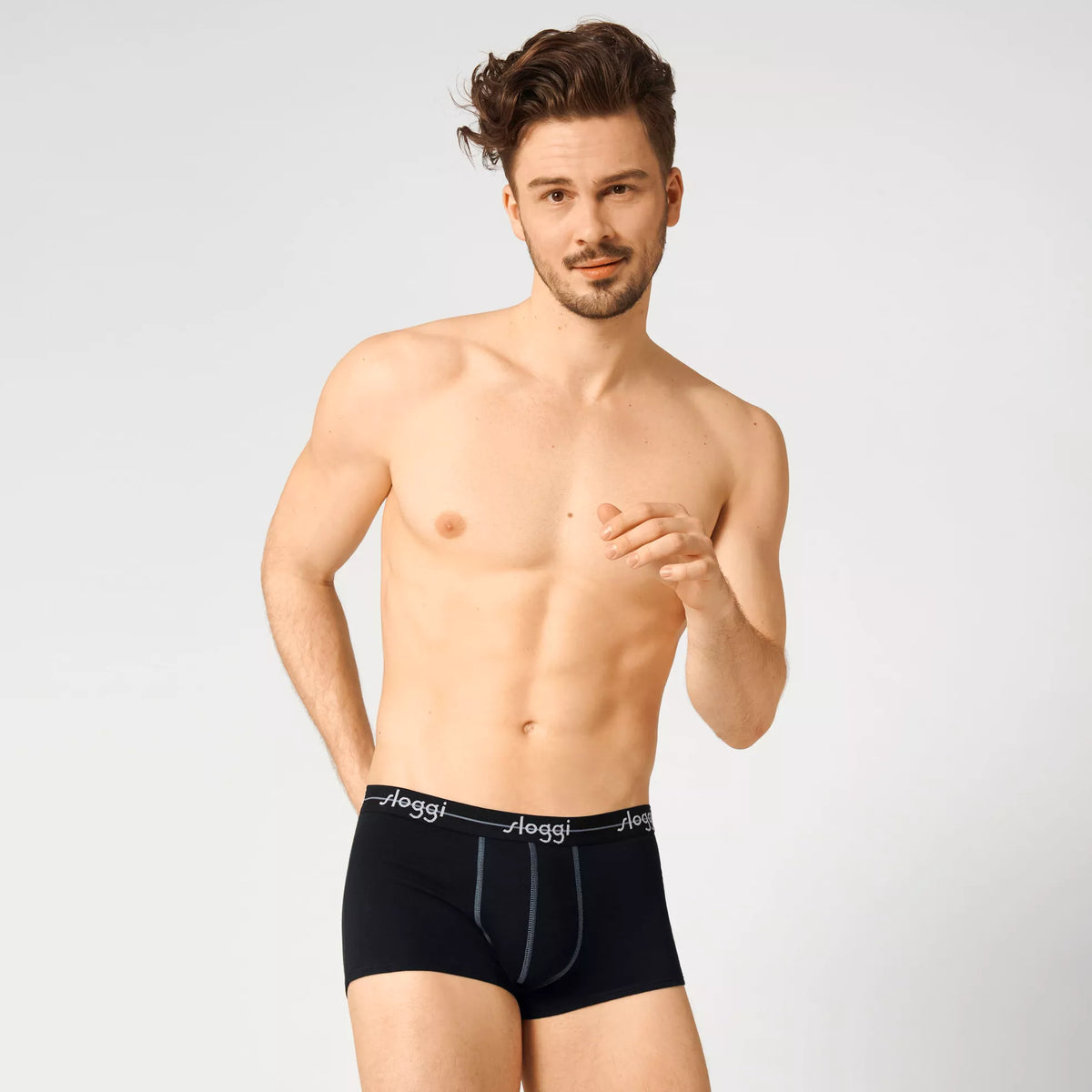 Boxer uomo sloggi short hipster 2 pezzi