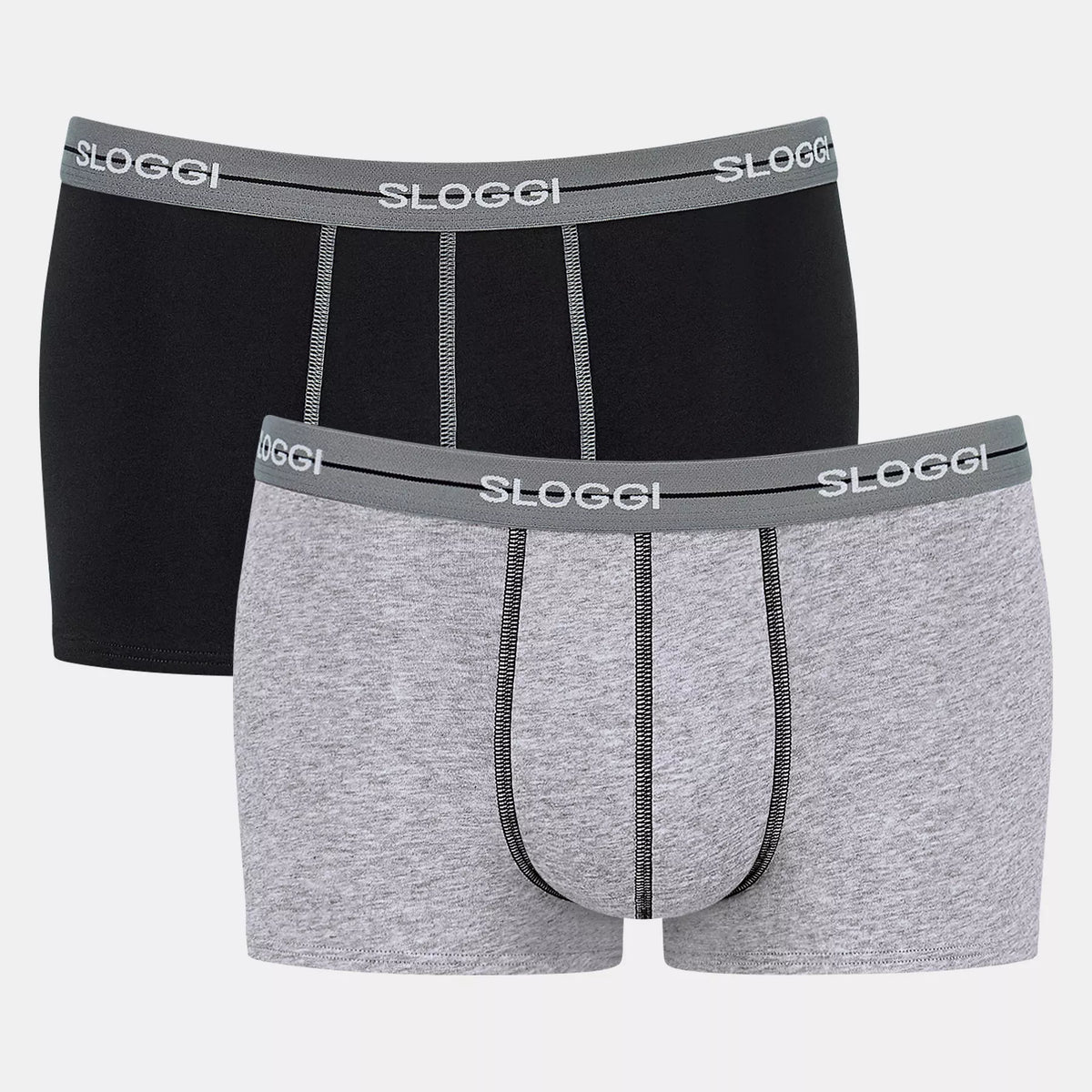 Boxer uomo sloggi short hipster 2 pezzi