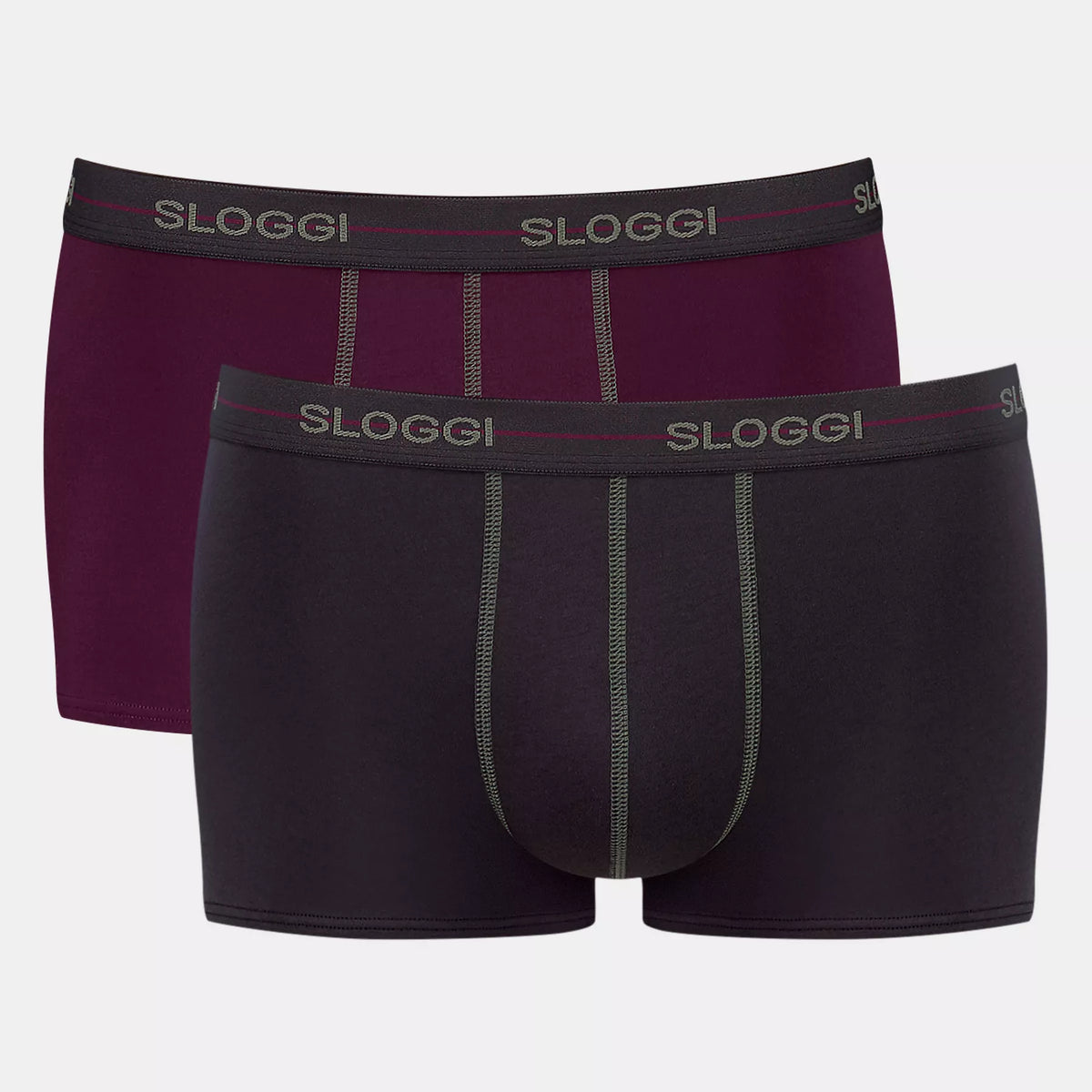 Boxer uomo sloggi short hipster 2 pezzi