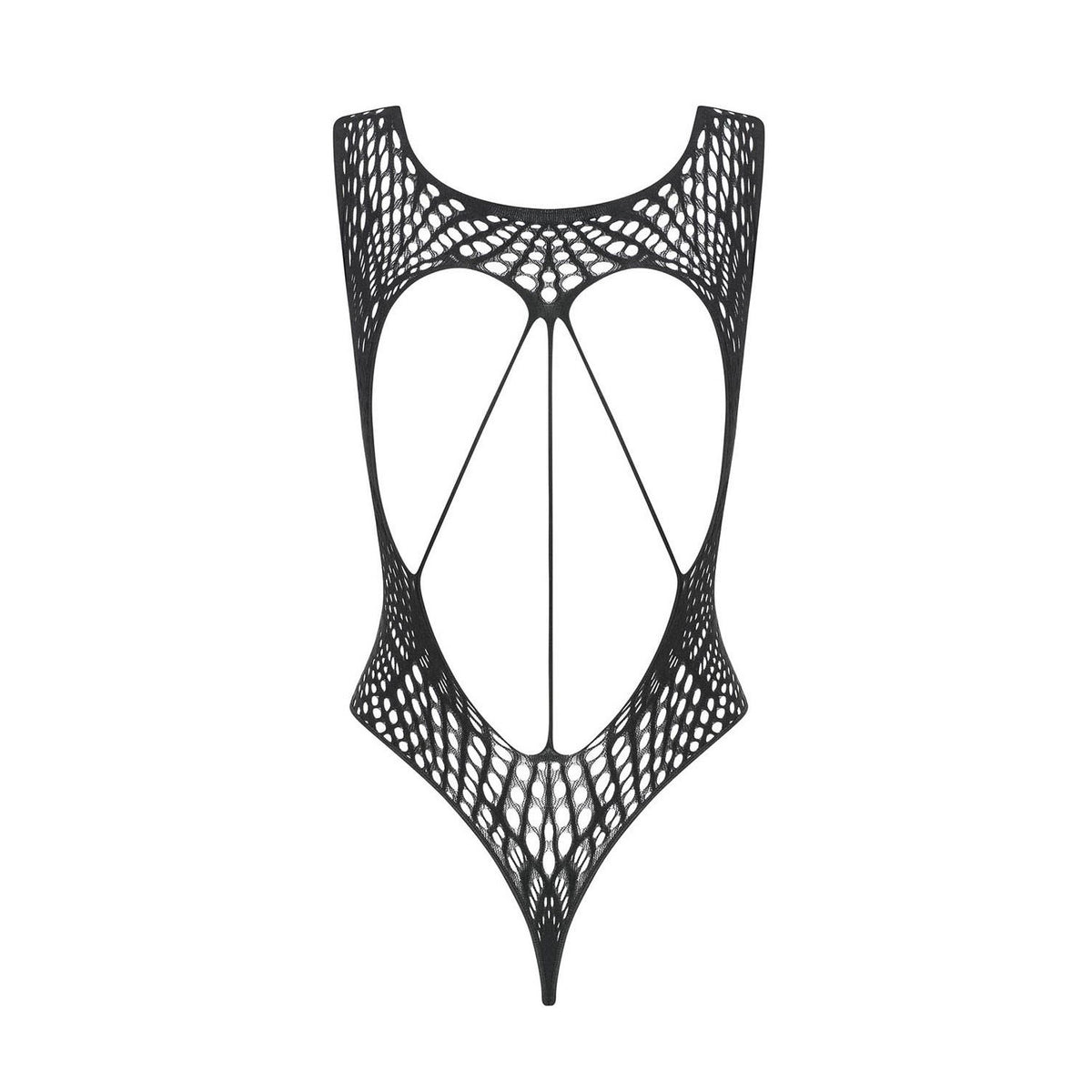 Sexy body Obsessive B127 traforato a perizoma nero
