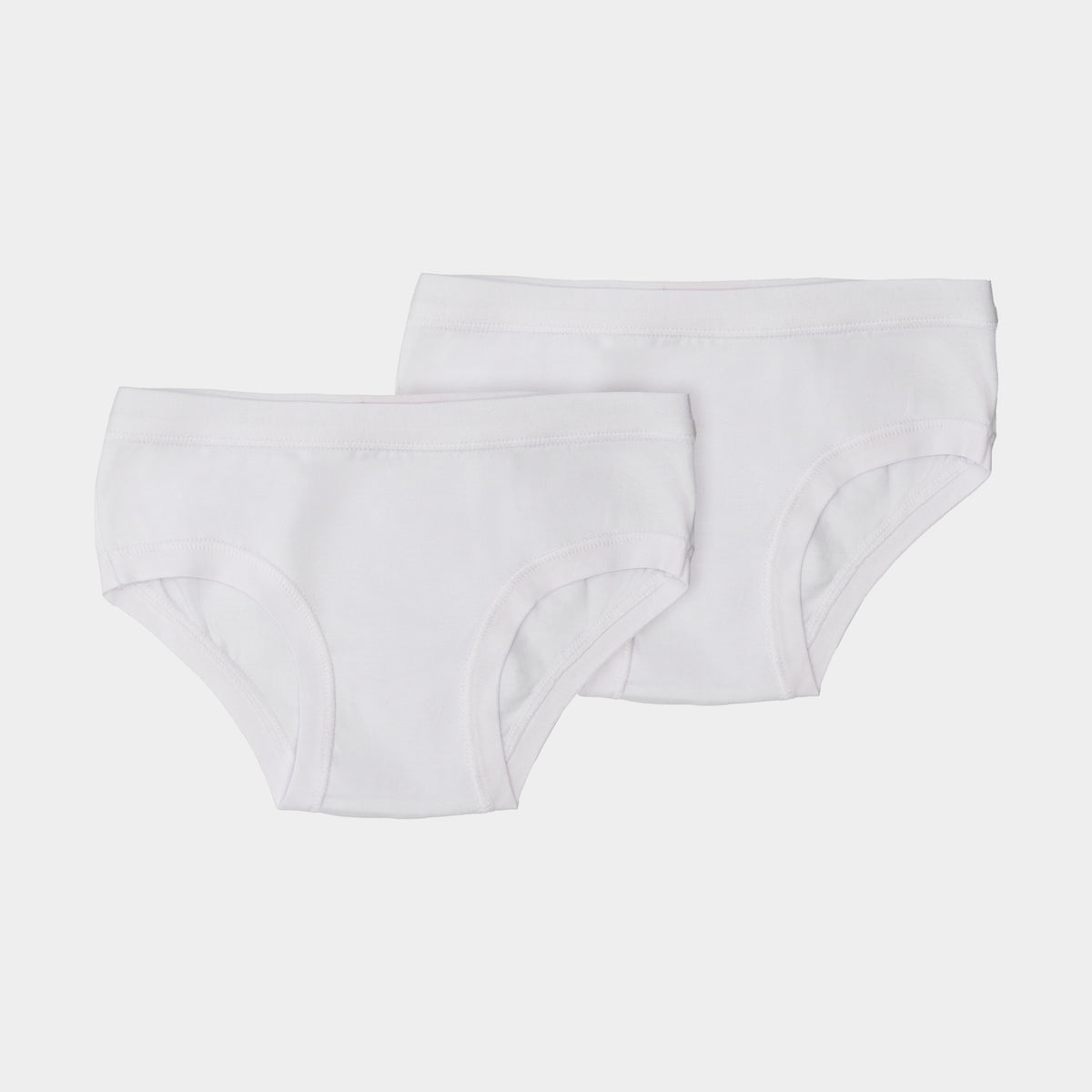 Slip vita bassa ragazza cotone elasticizzato Alvada JB1905 - 2 paia