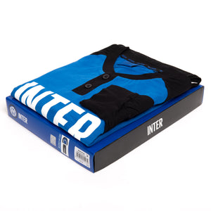 Pigiama uomo Inter serafino cotone leggero B2IN14120 royal
