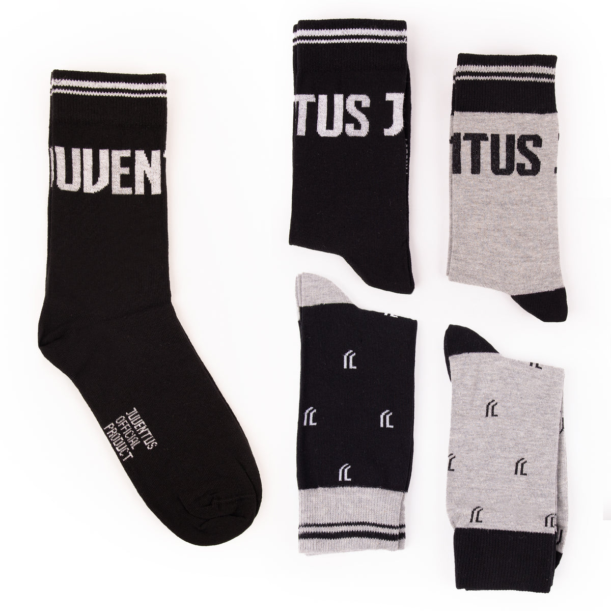 Calza corta uomo Juventus B2JU010 caldo cotone 4 pz