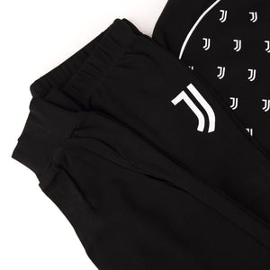 Pigiama tuta uomo Juventus serafino caldo cotone B2JU14115 nero