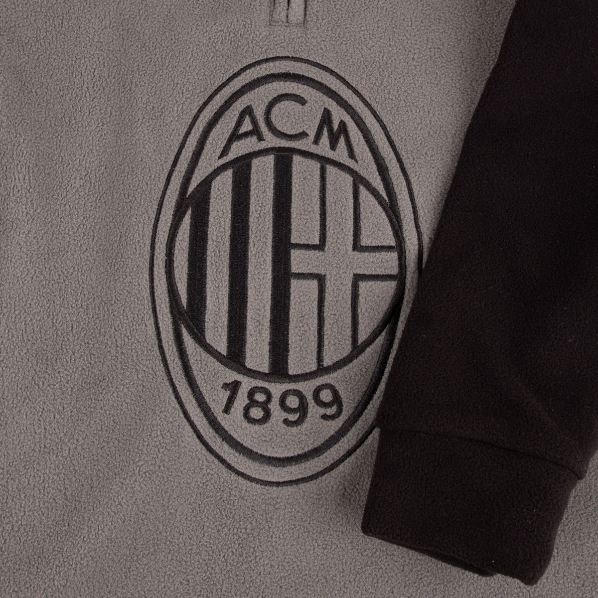 Pigiama tuta uomo Milan zip pile B2MI14118 antracite