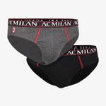 Slip uomo assortite in cotone AC Milan Hermet 2 pz