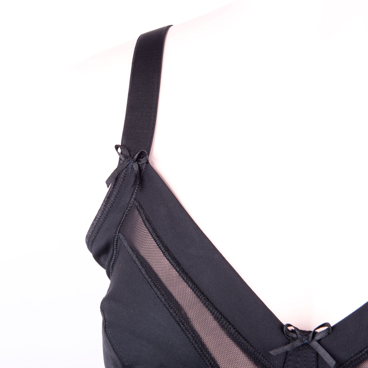 Body donna Frames B485 senza ferretto tulle
