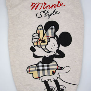 Pigiama donna Disney 54365 caldo cotone beige