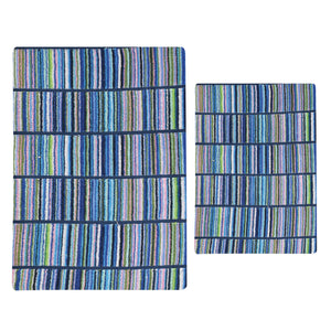 Set asciugamani viso + ospite Sommaruga BA10016 spugna velluto dis 6