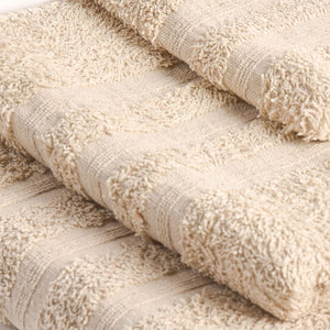 set 3 pezzi hotellerie Sommaruga BA10023 cotone beige