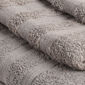 set 3 pezzi hotellerie Sommaruga BA10023 cotone grigi