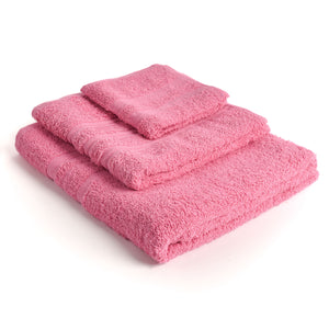 set 3 pezzi hotellerie Sommaruga BA10023 cotone rosa