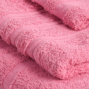 set 3 pezzi hotellerie Sommaruga BA10023 cotone rosa