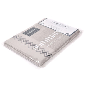 Set asciugamani viso + ospite Sommaruga BA9006 dis.6 grigio