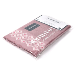 Set asciugamani viso + ospite Sommaruga BA9006 dis.4 vino
