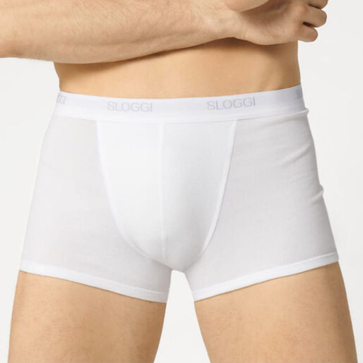 Boxer da uomo Sloggi short basic cotone 2 pezzi