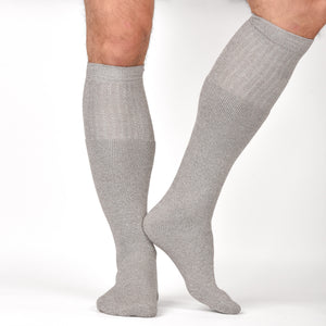 Calze Basket lungo tinta unita Made in Italy Cotone Prisco 3 paia