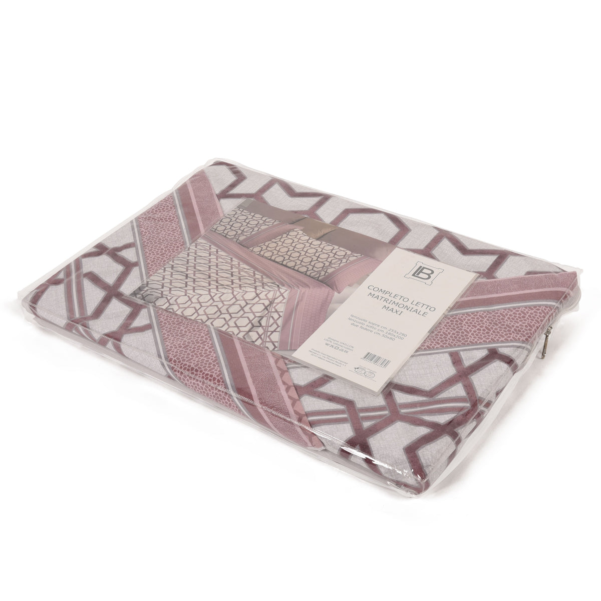 Completo letto Laura Biagiotti Gaillon matrimoniale 100% cotone