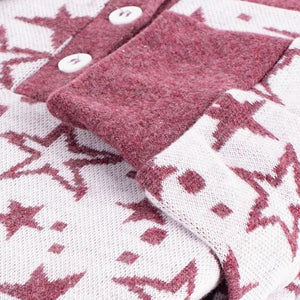 Pigiama donna Biancaluna D2531 punto milano invernale bordeaux