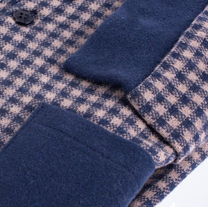 Pigiama uomo invernale Biancaluna U1524 punto milano blu
