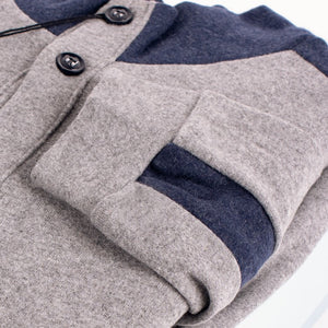 Pigiama uomo invernale punto milano Biancaluna U1534 grigio