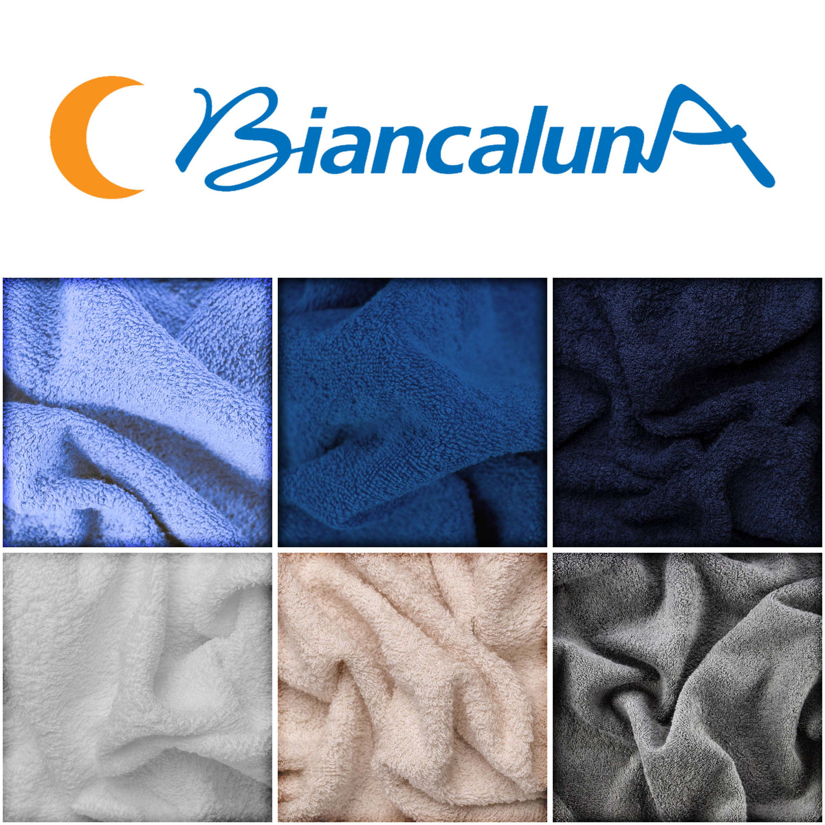 Accappatoio Biancaluna in 100% cotone 380 gr/mq con Cappuccio e Cintura
