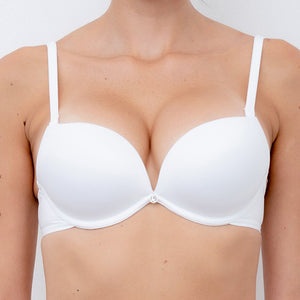 Reggiseno super push up Lormar double liscio imbottito