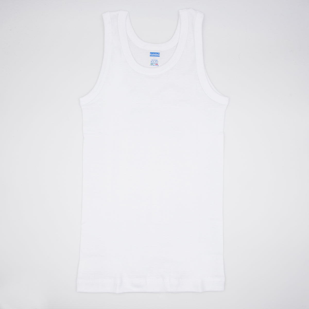 Canottiera bluintimo 062 bambino cotone spalla larga
