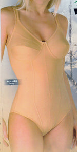 Body contenitivo senza ferretto Rita intimity 1688 non imbottito