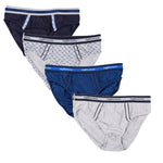 Slip moda uomo ragazzo rossoporpora us1453 assortiti 4 pezzi