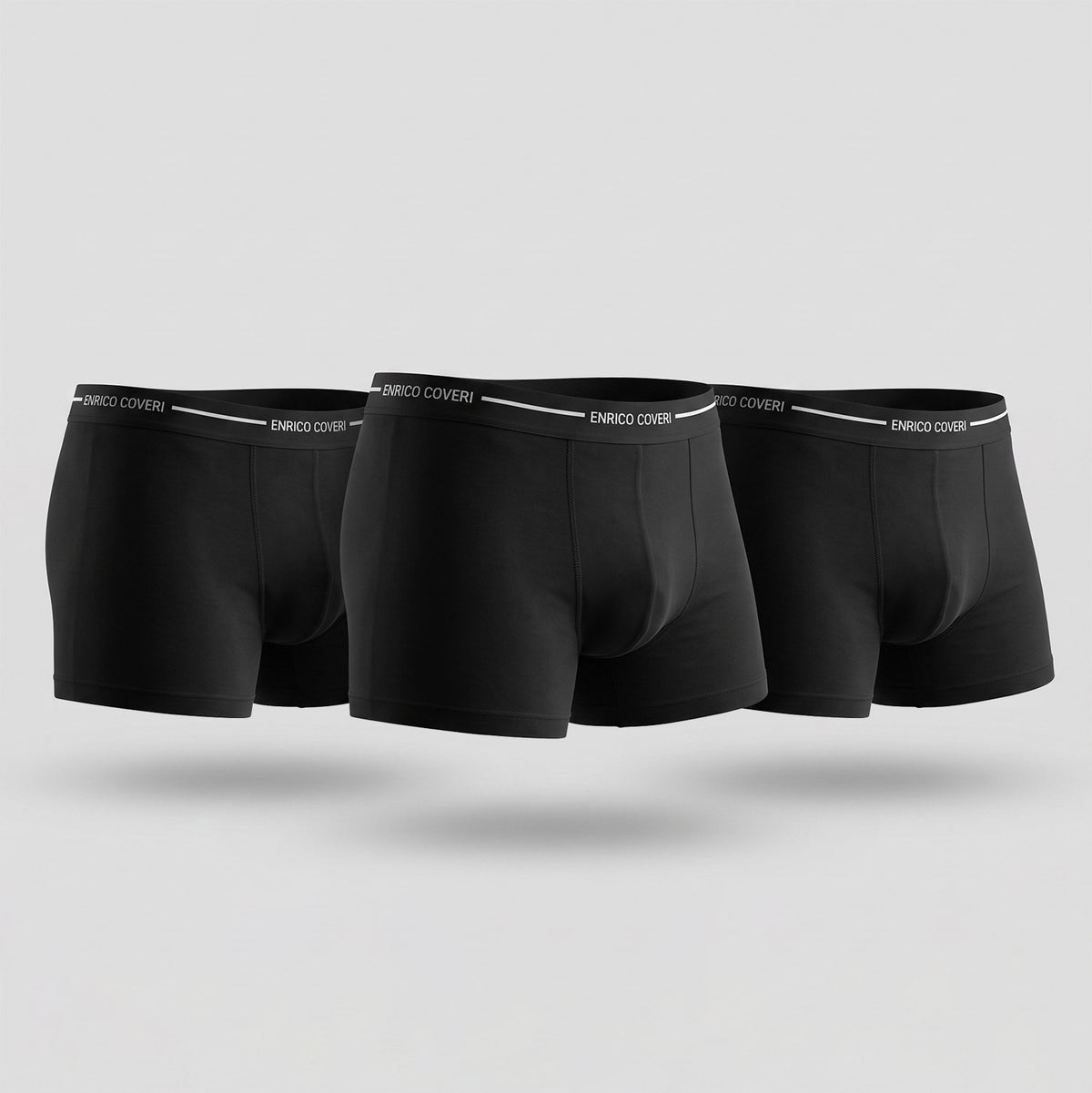 Boxer uomo Enrico Coveri eb1000 cotone elasticizzato 3 pz