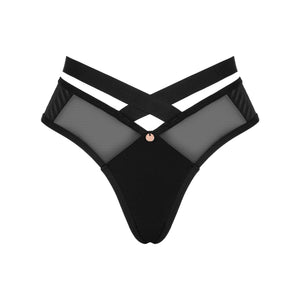 Panties taglio a V sexy cinghie Obsessive Brasica