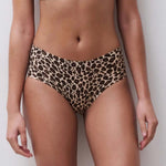 Slip shorty taglio laser leopardato Chantelle C11D40