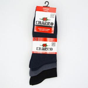 Calza El Charro Sam corta cotone elasticizzato 5 paia