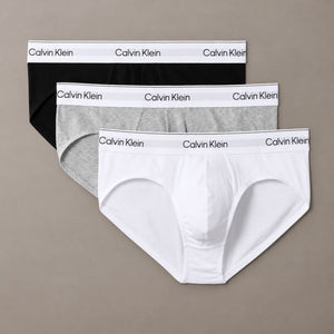 Slip uomo in cotone elasticizzato cotton stretch Calvin Klein - Pack da 3