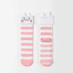 Calze antiscivolo donna a righe gattino Admas 21234 - 1 paio