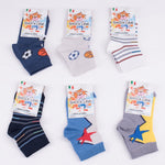 Calzini da bambino Leon d'oro 222 fantasia cotone 6 paia