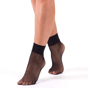 Calzini donna Bellissima micro rete polsino comfort